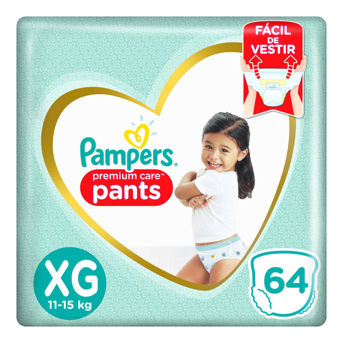 Buy Pampers Pants Baby Premium Care XS 24's Online - Lulu Hypermarket India